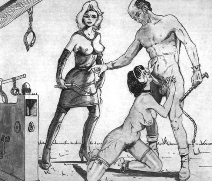 Incredible sexy lesbian slave humiliated
